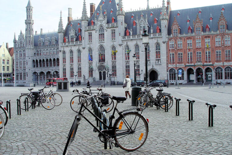 Scenic Cycling Route in Flanders 2025