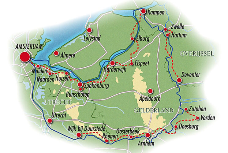 East Route Map